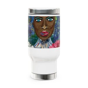 Stainless Steel Travel Mug with Handle, 14oz