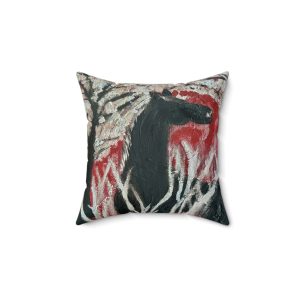 Spun Polyester Square Pillow