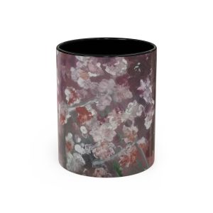 Floral Accent Coffee Mug – Elegant Design for Cozy Mornings