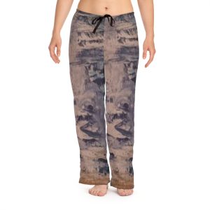 Cosy Abstract Marble Print Women’s Pajama Pants for Relaxation & Sleep