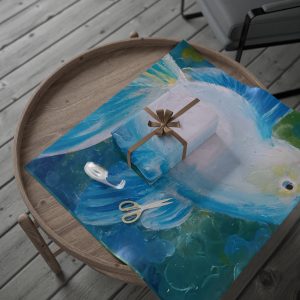 Artistic Fish Wrapping Paper – Colorful Gift Wrap for Special Occasions