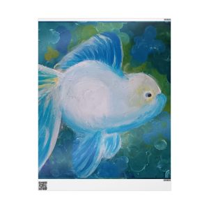 Artistic Fish Wrapping Paper – Colorful Gift Wrap for Special Occasions