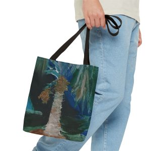 Abstract Nature Tote Bag | Eco-Friendly Canvas Carryall