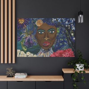 Colorful Abstract Flower Canvas Art for Home Decor