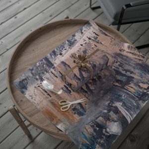 Artistic Abstract Wrapping Paper for Elegant Gift Packaging