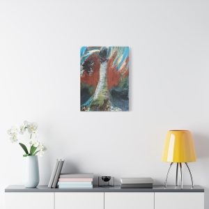 Abstract Tree Art Canvas Print – Colorful Wall Decor for Nature Lovers