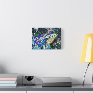 Vibrant Fish Art Canvas – Colorful Underwater Decor for Ocean Lovers