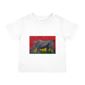 Wildlife Art Infant Tee, Cute Baby Shirt, Animal Lover Gift, Nature-Inspired Kids Clothing, Toddler Outfit, Unique Baby Apparel